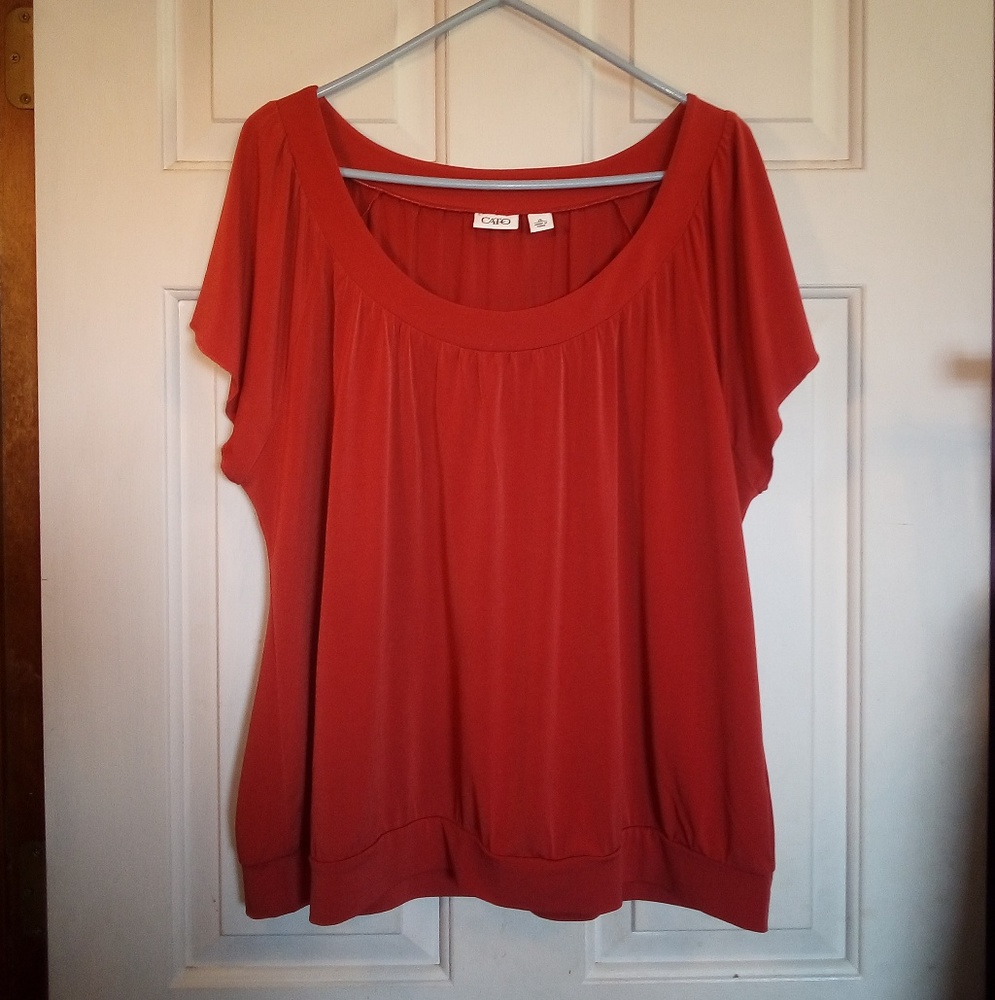 Cato Orange Blouse